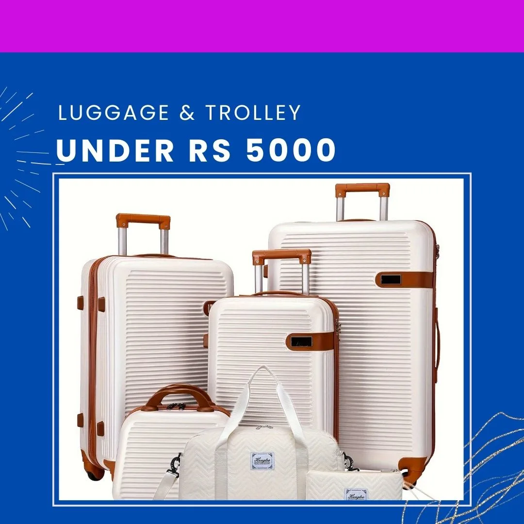 Luggage and Trolley Under Rs 5000